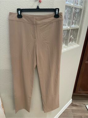 Liz Claiborne Women's Light Taupe Pull-On Trousers